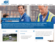 Tablet Screenshot of ids-logistik.de